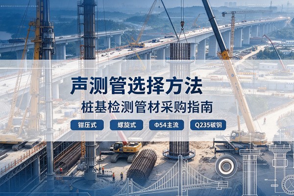 黑龙江声测管选型标准