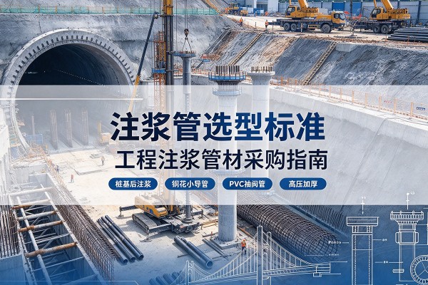 黑龙江注浆管选型标准